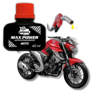 Aditivo de Combustível Motocicleta Max Power Moto Bardahl Potência e Economia 1 Frasco de 40ml.