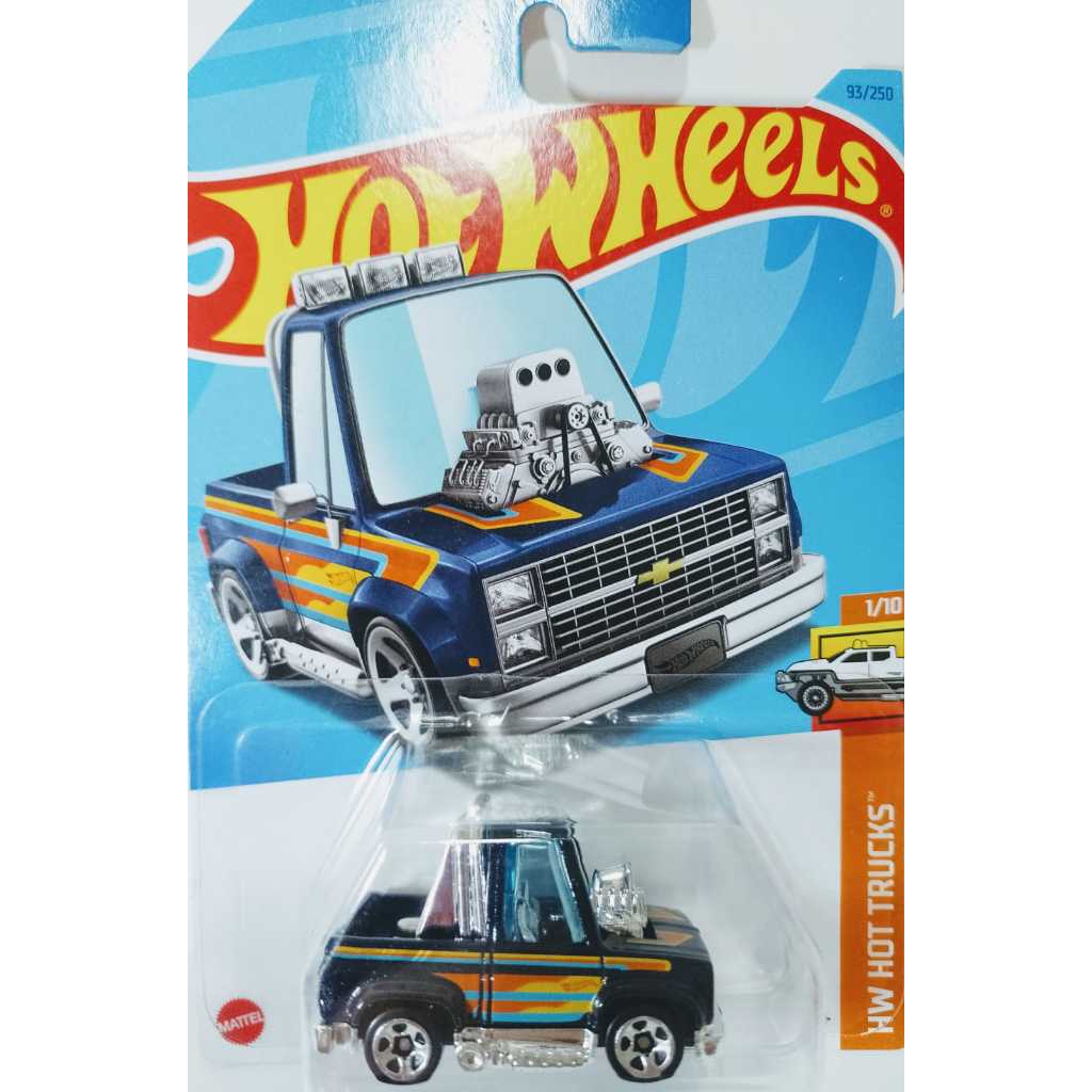 Hot Wheels TOON'D '83 CHEVY SILVERADO / HW HOT TRUCKS 1/10