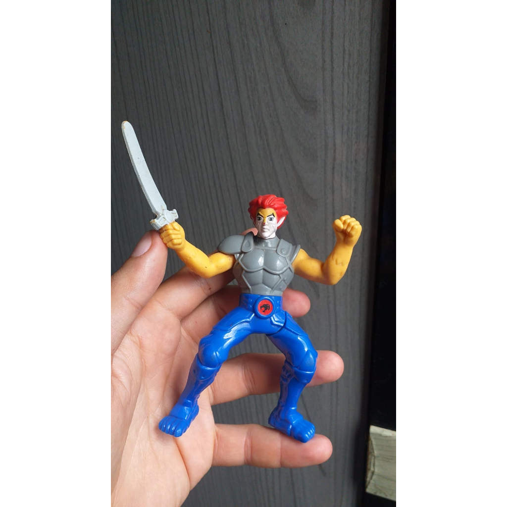 Boneco Lion Thundercats Glasslite Anos 80