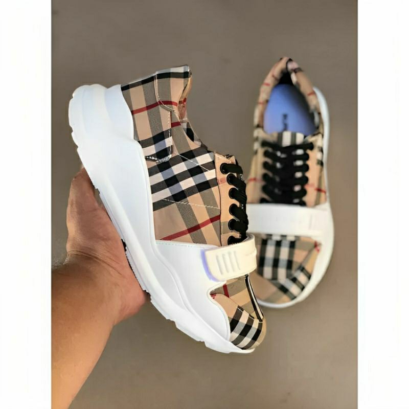 Tenis burberry clearance xadrez