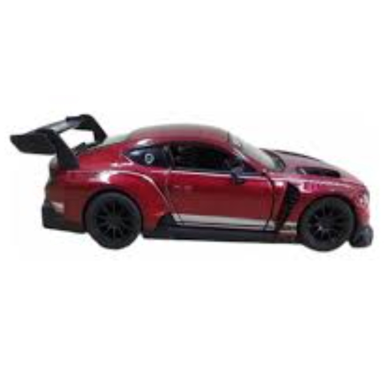 Miniatura carro Bentley Continental GT3 abres a portas em metal