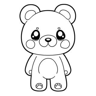 50 Desenhos Fofos Kawaii para Colorir Pintar Lindos Desenhos em Oferta na Shopee