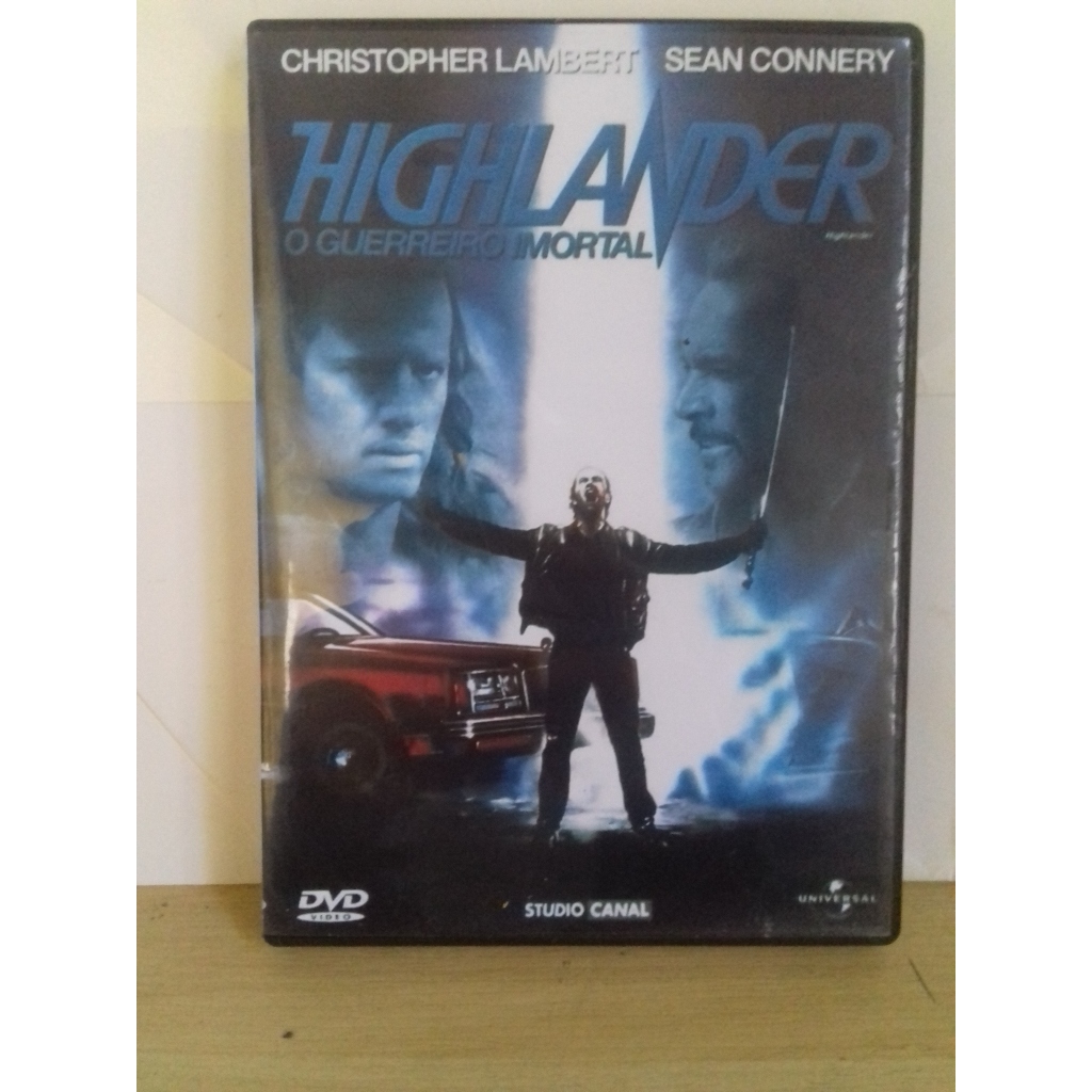DVD Highlander O Guerreiro Imortal 1986 Dublado/Dual Áudio HD1080p