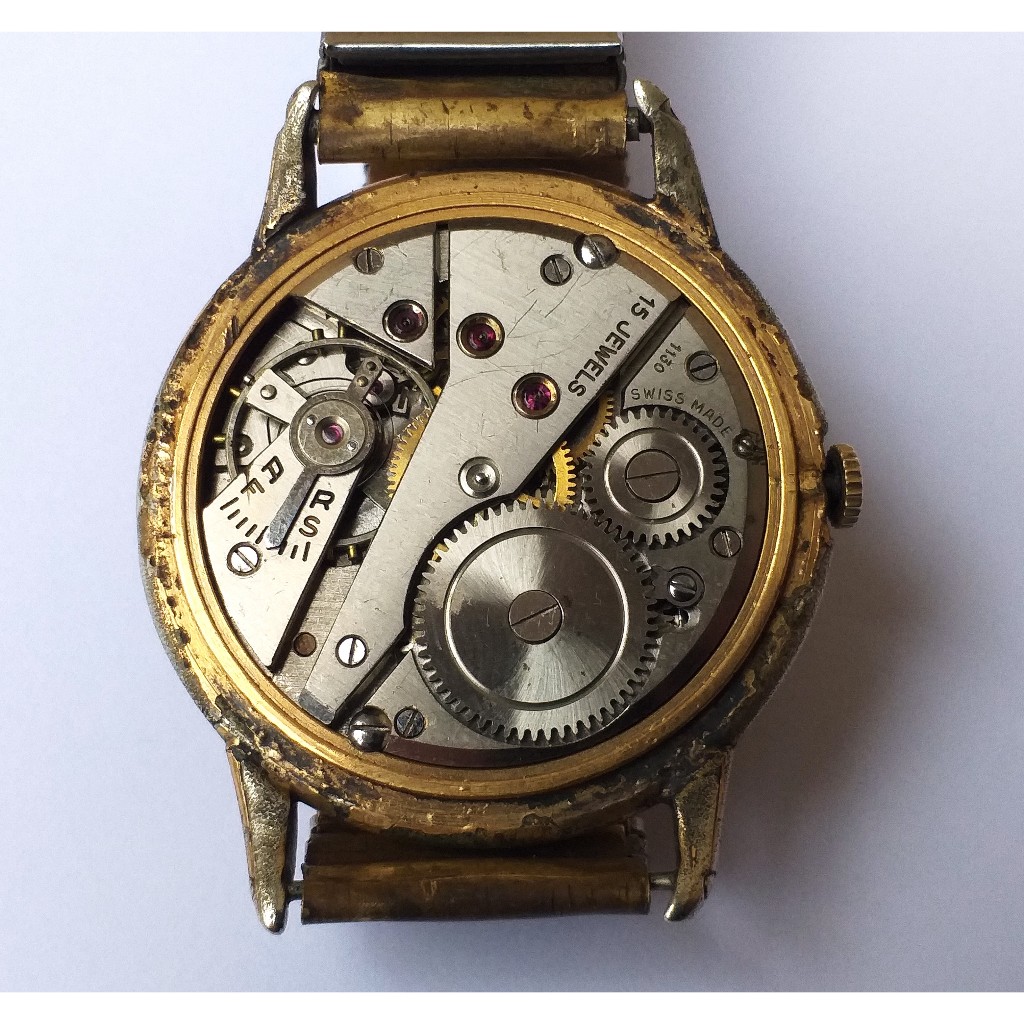 AN1684= COM DEFEITO ANTIGO RELOGIO CLASSIC DETALHES ABAIXO