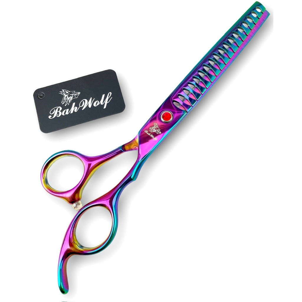 Tesoura Tubarão Banho E Tosa Pet Shop 7 Polegadas