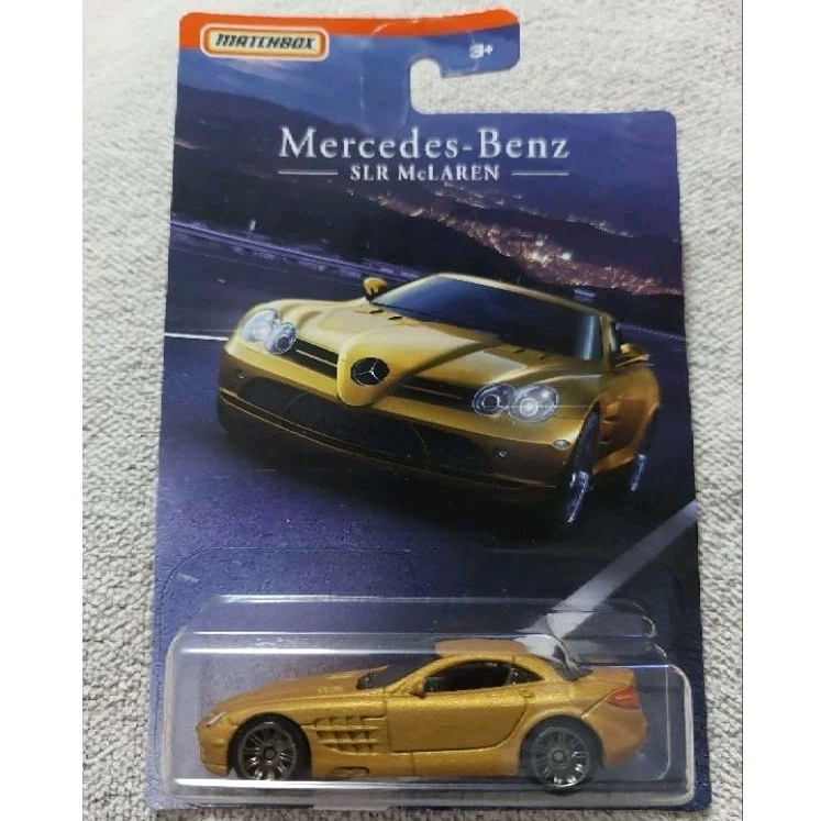 Matchbox Mercedes Benz SLR McLaren Dourada | Shopee Brasil