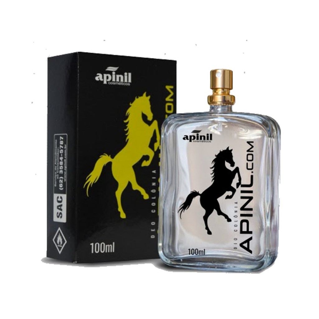 Perfume Deo Col nia Apinil Ferrari Black 100ml Shopee Brasil