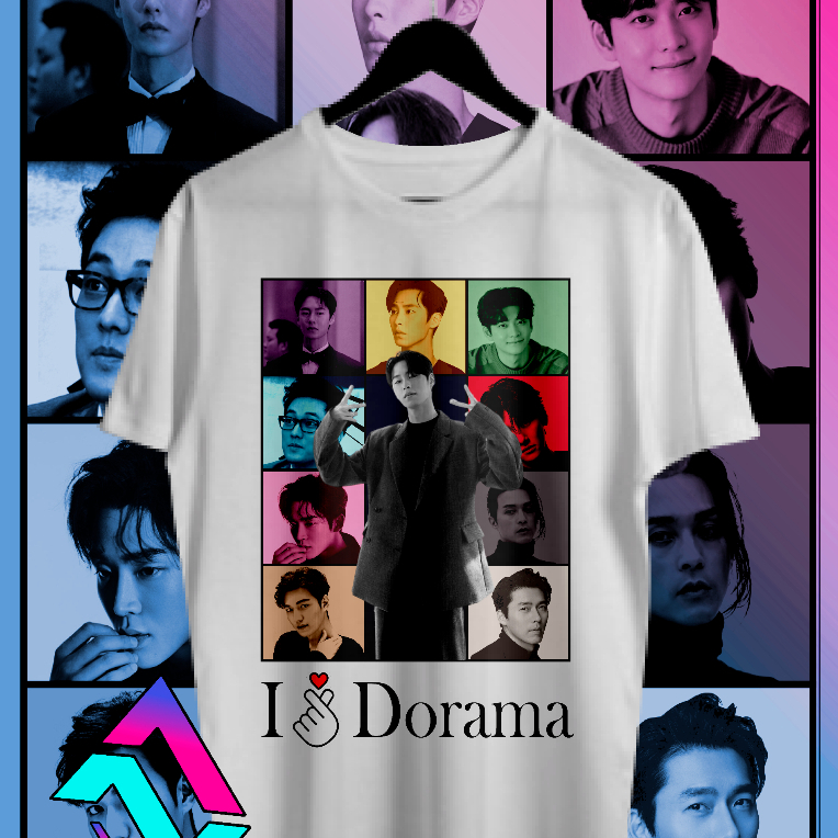 Camiseta Dorama Novela Coreana Personalizada Hyun Bin / Song Joong-ki / Lee junho / Ji Chang-wook / Lee min ho / Jung Hae In / So Ji-sub / Kim ji hoon / Teo yoo / Rowoon / Lee jae wook / Tae oh / Feminina e Masculina Basica , Blusa Camisa Malha Fria