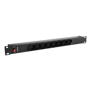 Filtro De Linha Régua Rack Padrão 19 Intelbras 08 Tomadas Para Rack Servidor Cabo 3 Metros