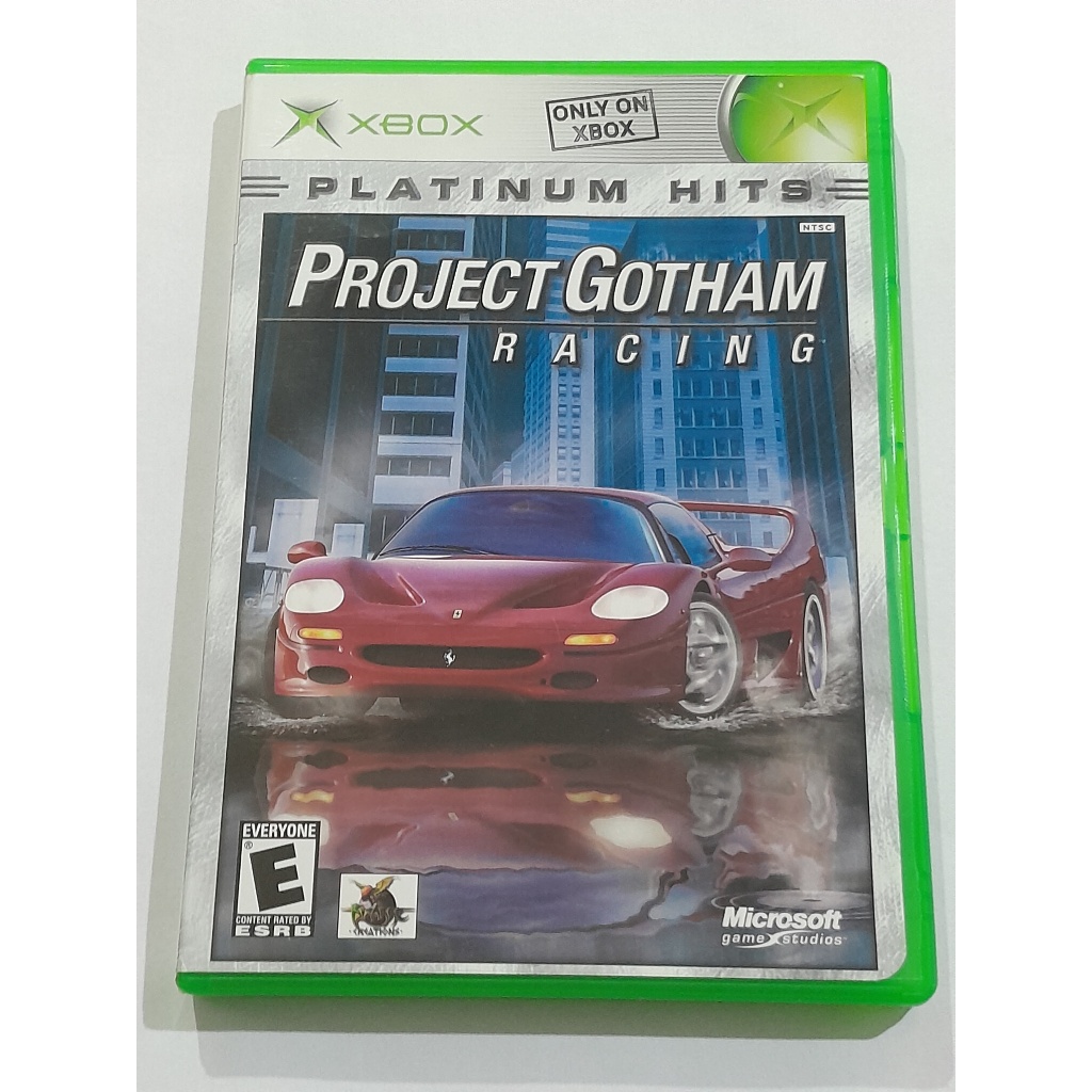 Project Gotham Racing p/ Xbox Clássico e Xbox 360 Original