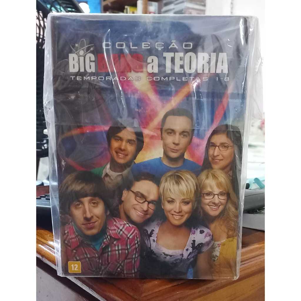 dvd box the big bang theory temporadas 1 a 8 | Shopee Brasil