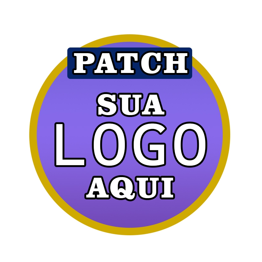 Patch Brasil Emborrachados - Patch Emborrachado Personalizado 20