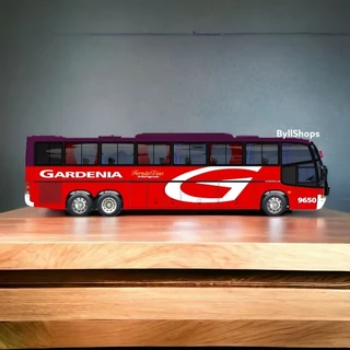 Miniatura Ônibus GV 1150 GARDENIA Papel Grosso Brilho