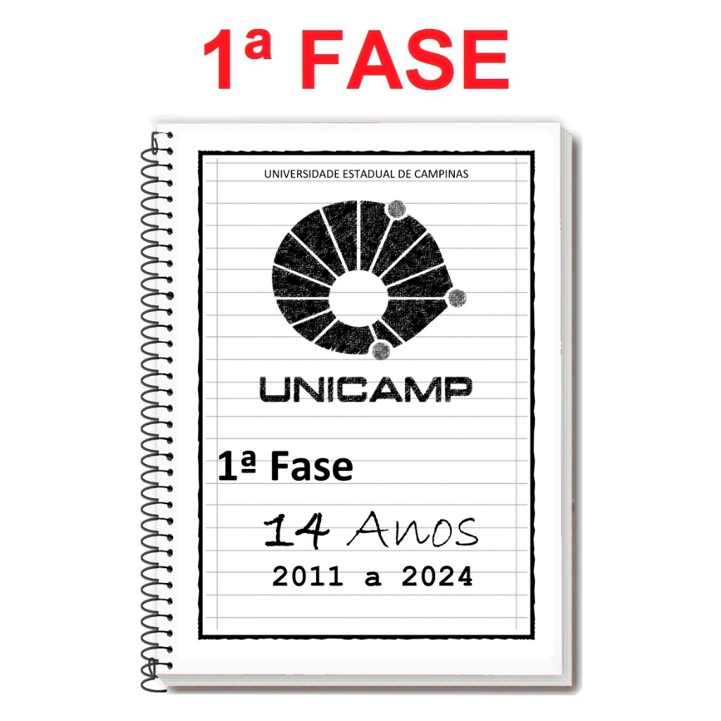 UNICAMP 1ª FASE 2024/2025 Caderno de Provas + Gabarito Shopee Brasil