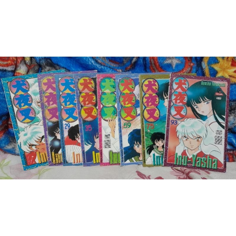 Mangás tanko Inuyasha jbc 13 24 29 35 38 59 75 93