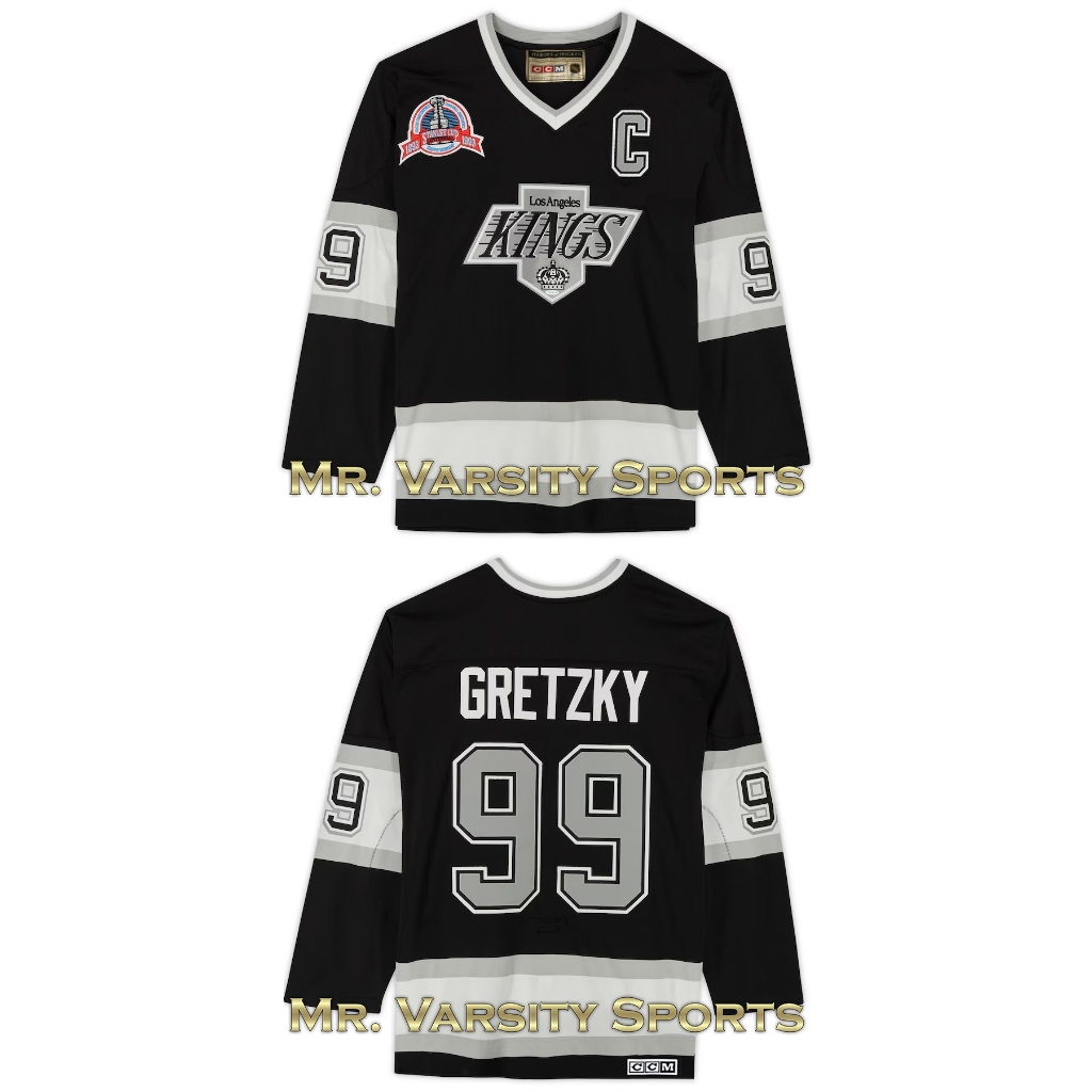 Los Angeles Kings Jersey NHL Gretzky e Cbum - Modelos Retro - Via Encomenda