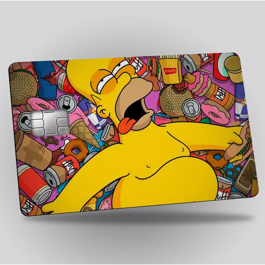 Adesivo Porta Da Geladeira Freezer Desenho Homer Simpsons  Jm - Foto 7