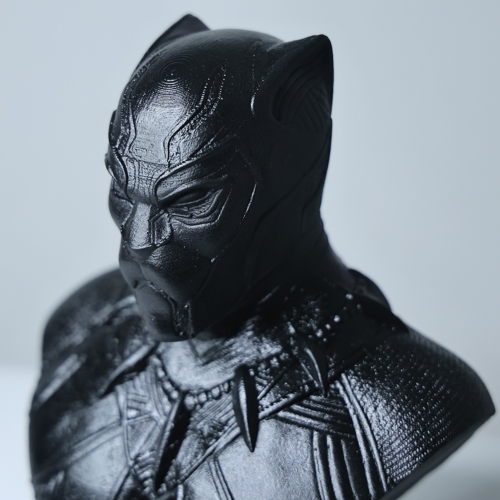 Busto Pantera Negra Estatueta Marvel Black Panther