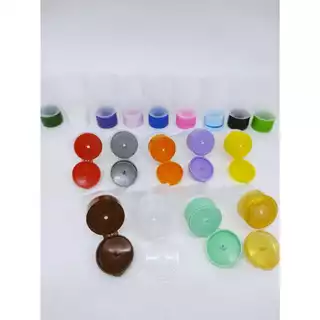 kit 100 TAMPAS para bisnagas 30gr. (apenas tampas)