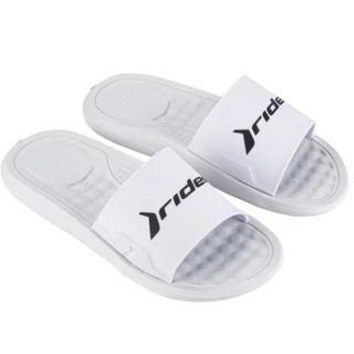 Rider Step Slide Com Branco com Detalhe Preto Adulto Confortável