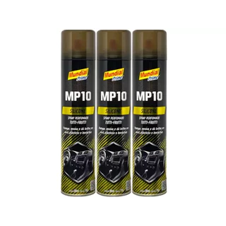 KIT COM 3 UNIDADES - SILICONE Spray 300ml Mp10 Mundial Prime - KIT COM 3 UNIDADES em Oferta na Shopee