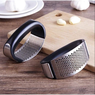 Espremedor Amassador Triturador De Alho Inox Manual Cozinha Garlic Press