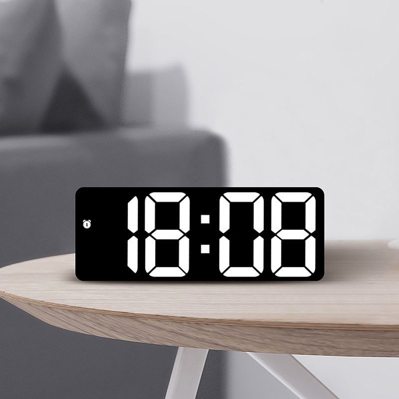 Relógio De Led Digital Mesa Despertador Alarme Temperatura E Demais Funções