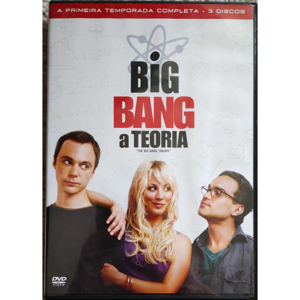 Big Bang a teoria - primeira temporada completa - 3 discos | Shopee Brasil