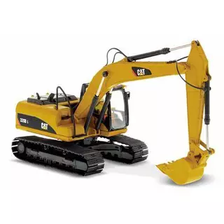Display MDF Trator Amarelo 60cm