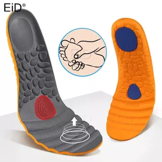 Palmilhas Ajustavel esportivas de eid eva, almofada de absorção de suor, espuma de memória, corrida, sapato esportivo, inserções respiráveis, palmilhas, cuidados de pés para homens e mulheres, uniesx MT170 (F4) MT170-1 (F4)