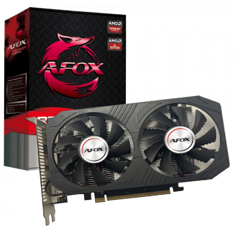Placa de vídeo RX 550 4GB DDR5 128BIts AFOX