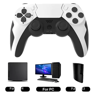 Controle Joystick Ps4/ps3/pc Ylw P48 Sem Fio Dupla Vibração