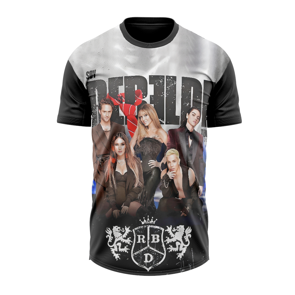 Camiseta RBD Soy Rebelde Tour 2023 Adulto Infantil Unissex Feminina ...