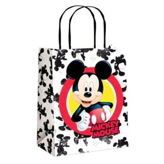 Sacola de papel Presente com Alça Mickey Personagem Tamanho P