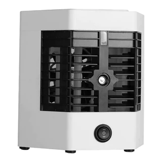 Ar condicionado ventilador usb plug mini condicionador de ar multifuncional 5v/12w operação simples com 2 garrafas de água para o quarto casa