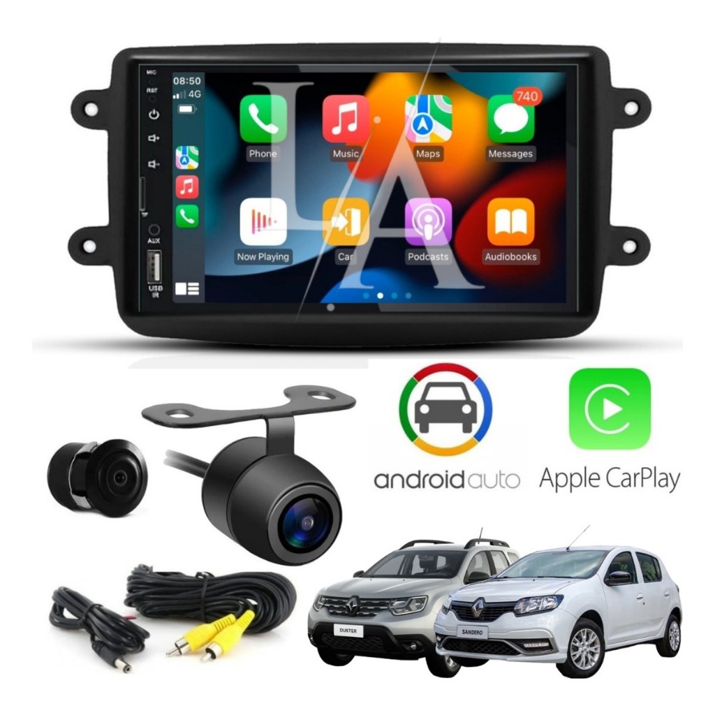 Central Mp5 Android Auto Carplay A Cabo Sandero Logan Duster | Shopee ...