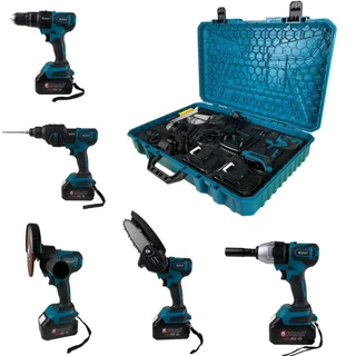 Parafusadeira Kit Multifunções 5 em 1 Lançamento 48V