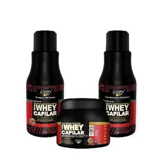 Kit Whey Protein Capilar Livity 3 produtos