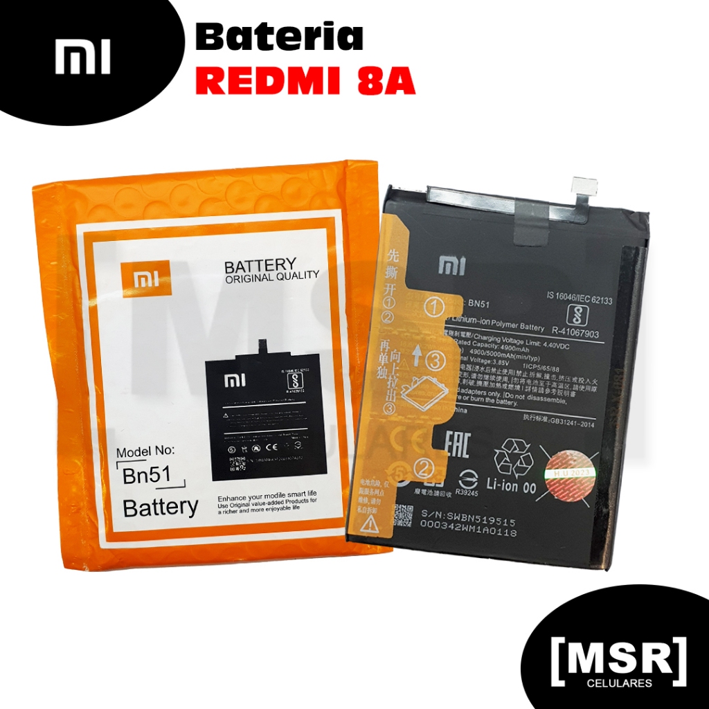 Bateria celular XIAOMI modelo REDMI 8
