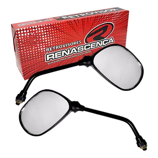 Par Retrovisor Espelho Ybr 125 2000 Até 2008 Factor 125 2009 Até 2016 Fazer 250 2006 Até 2015