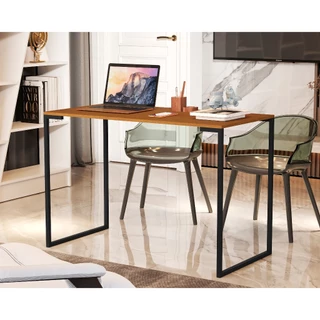 Escrivaninha Industrial Tampo MDP Pes Metal Cosmos 90cm
