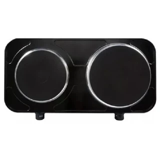 Fogão Cooktop Elétrico Agratto 2 Bocas 5 Temperaturas FMP-01 Preto