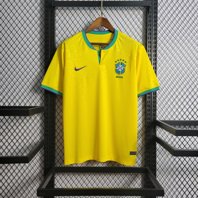 CAMISA SELEÇÃO BRASILEIRA AMARELA PANTERA QUEIMA DE ESTOQUE SOMENTE HOJE