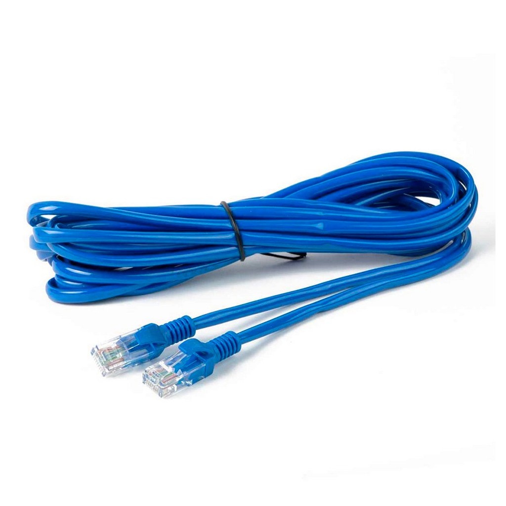 Cabo de Rede RJ45 CAT5e (Cabo de Internet) Azul Marca a'gold 5M ...