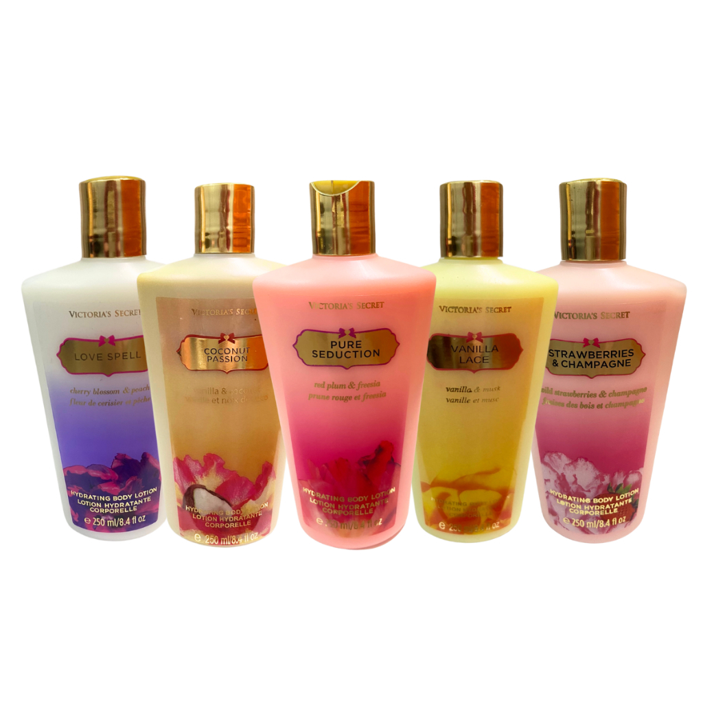 Kit 5 Cremes Hidratante Corporal Victoria's Secret 250ml