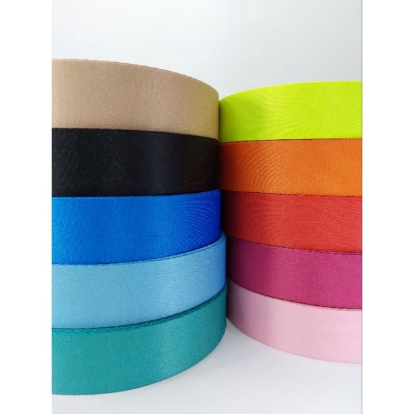 Alça Chic Poliéster 5,00mt x 30mm (3 cm) - Varias Cores - ALÇA CHIQUE