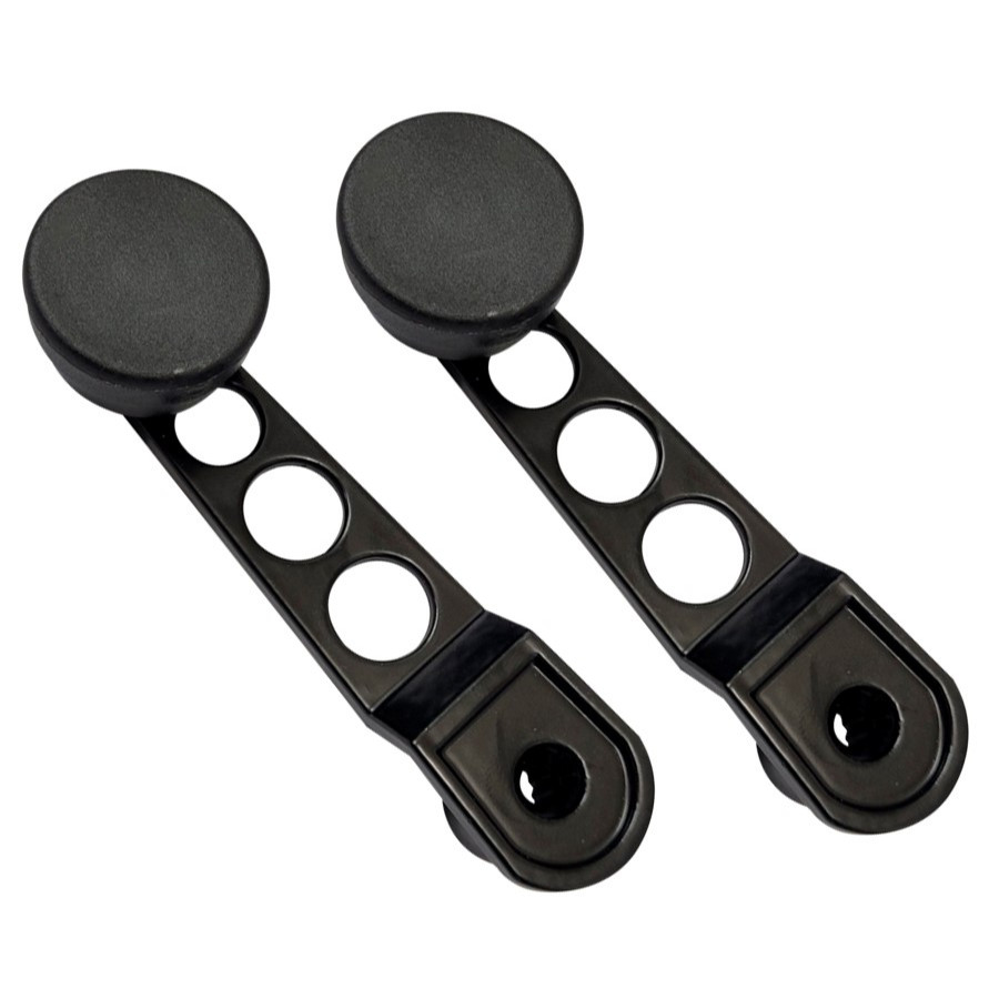 Par 2 Manivelas Reguladoras do Vidro Fabricada em Metal Volkswagen Fusca Brasilia Gol Quadrado Kombi Clipper Santana Voyage Quadrado