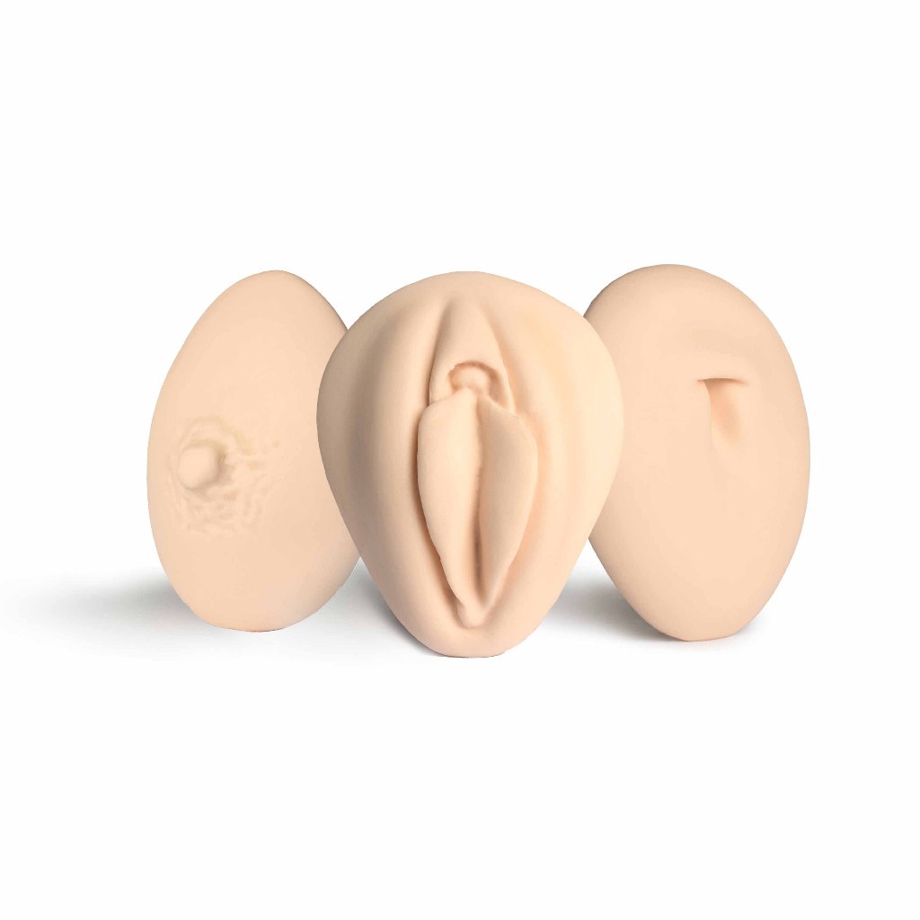 Kit Expositor de Piercing Vulva, Umbigo e Mamilo- Nude