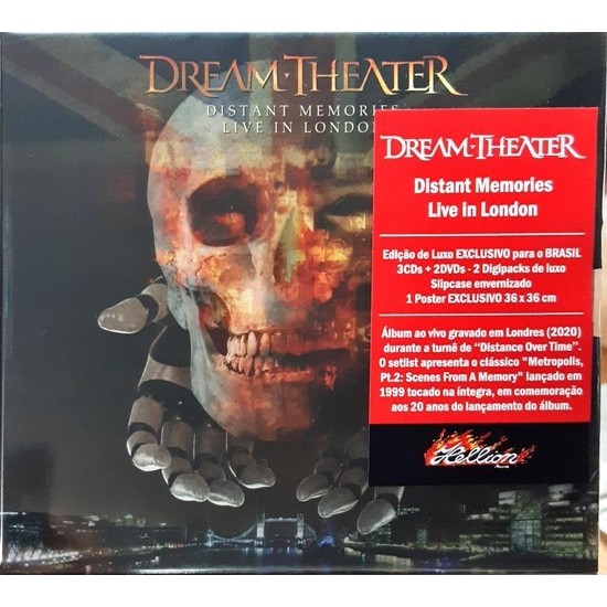CD DREAM THEATER - DISTANT MEMORIES LIVE IN LONDON (NOVO/LACRADO