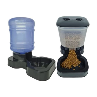 Kit Comedouro e Bebedouro para Cachorro Cães e Gatos Automático 10LTS E 8LTS Promoção Envio Imediato